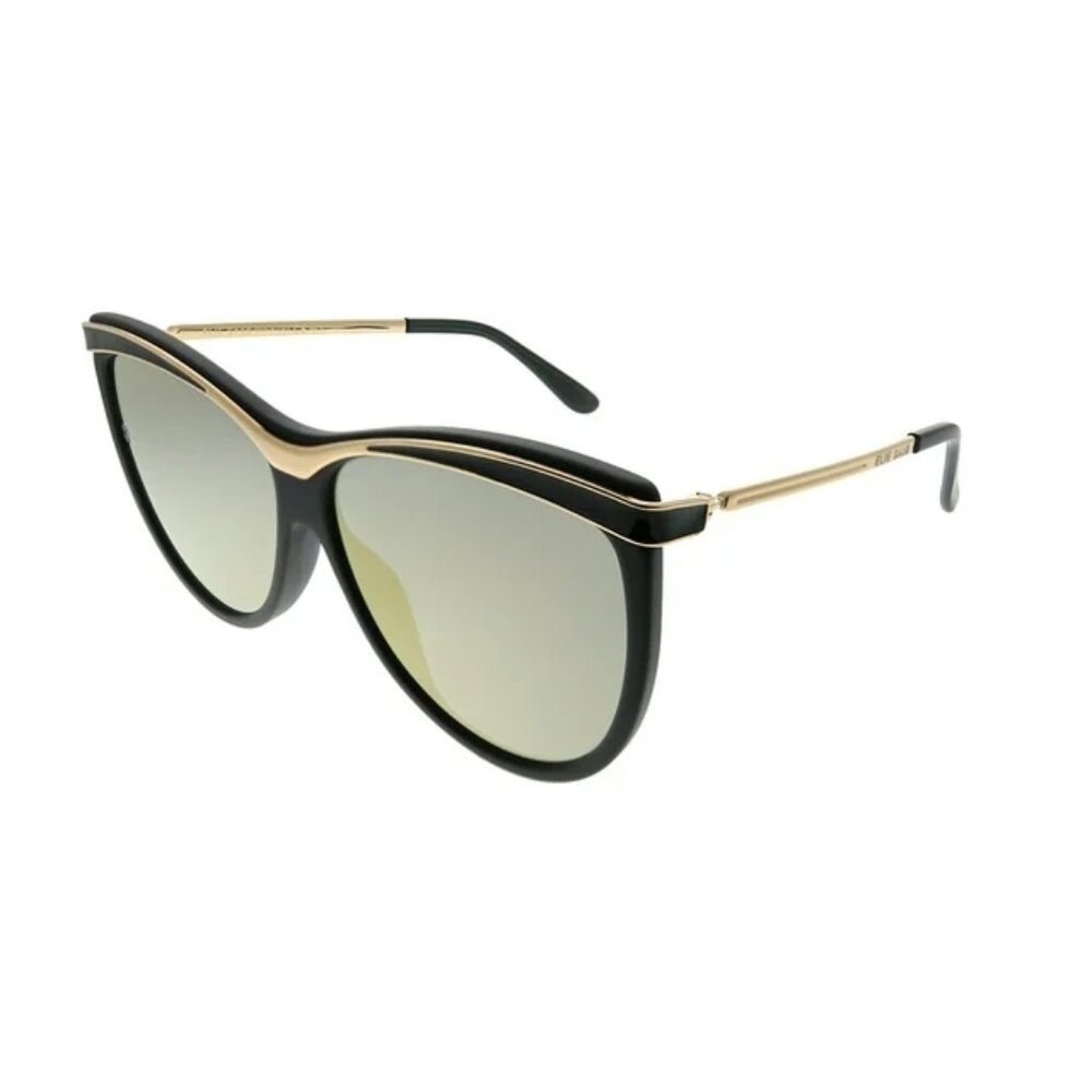 ELIE SAAB Designer Mirrored Cat Eye Sunglasses ES 024/G/S 003 03